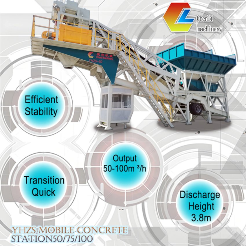 High Quality High Efficiency Ready Mix Concrete Batching Plant Price
