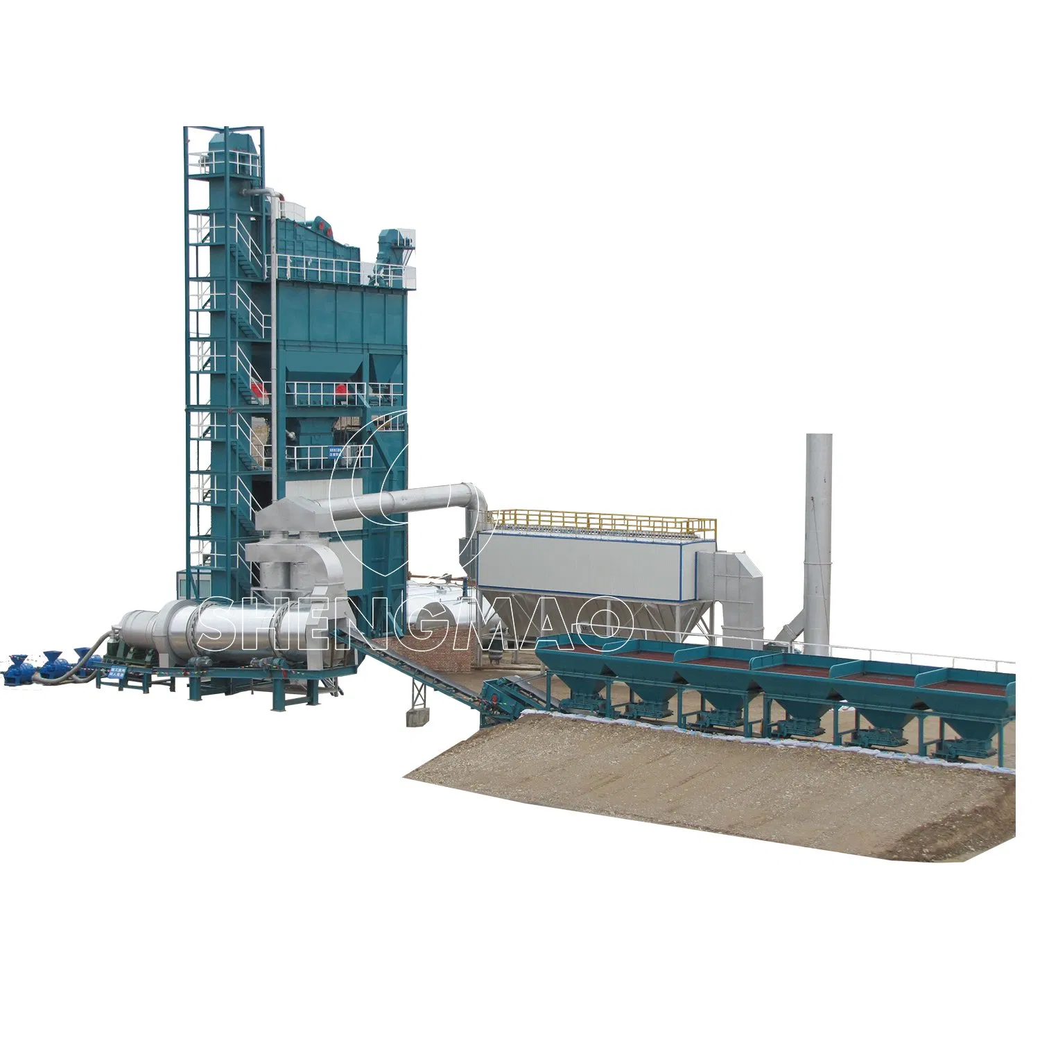 60t 80t 100t 120t 160t 200t 240t 320t Stationary Batching Asphalt Mixing Plant Asphalt Hot Mix Station Batch Mix Asphalt Plant