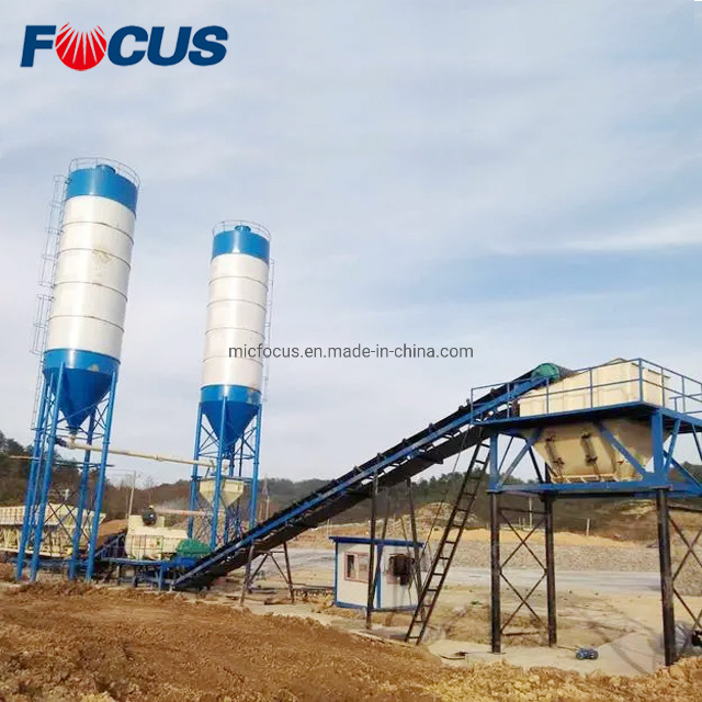 300t Mobile Stabilization Soil Mixing Machine Mobile Portable Cement Batching Plant Fly Ash Mixing Plant
