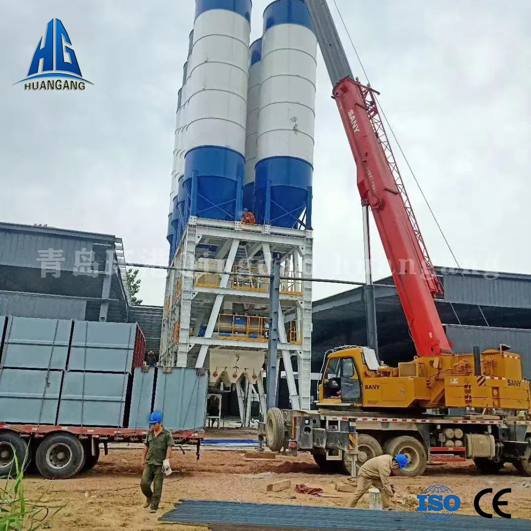 High-Capacity Concrete Batching Plant - for Large-Scale Projects Requiring Uninterrupted Supply