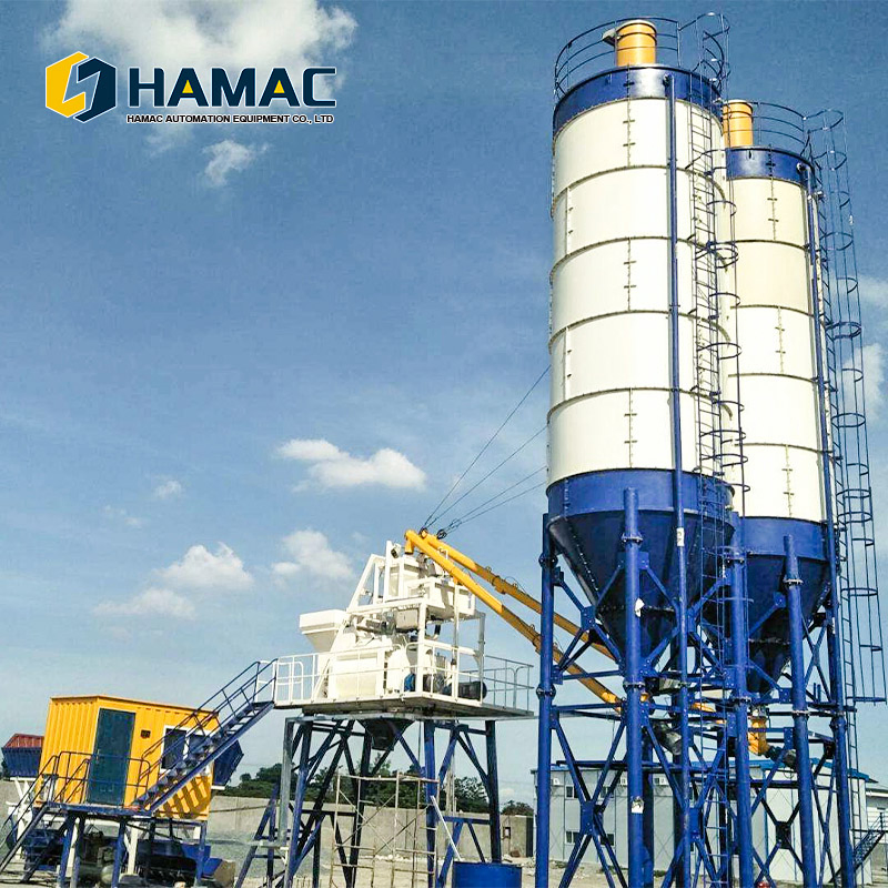 Continuous Cement Stabilized Sand Concrete Stationary Mixing Plant