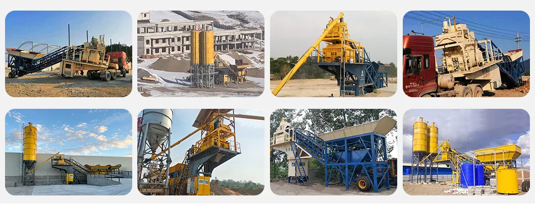 Continuous Automated Mobile Mix Plant