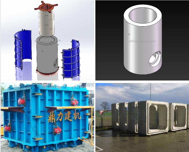 Dl Customizable Concrete Mold Machinery