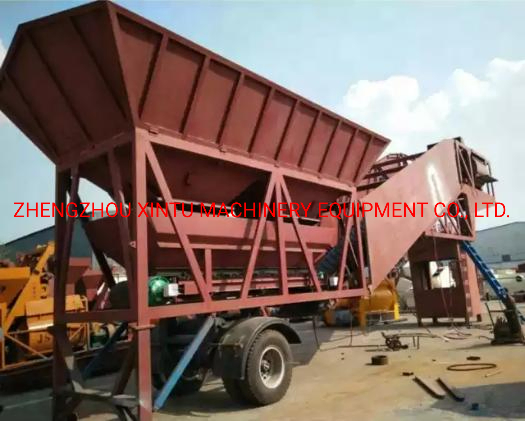 Mobile Yhzs Series High Efficiency Belt Type Continuous Concrete Mixing Plant