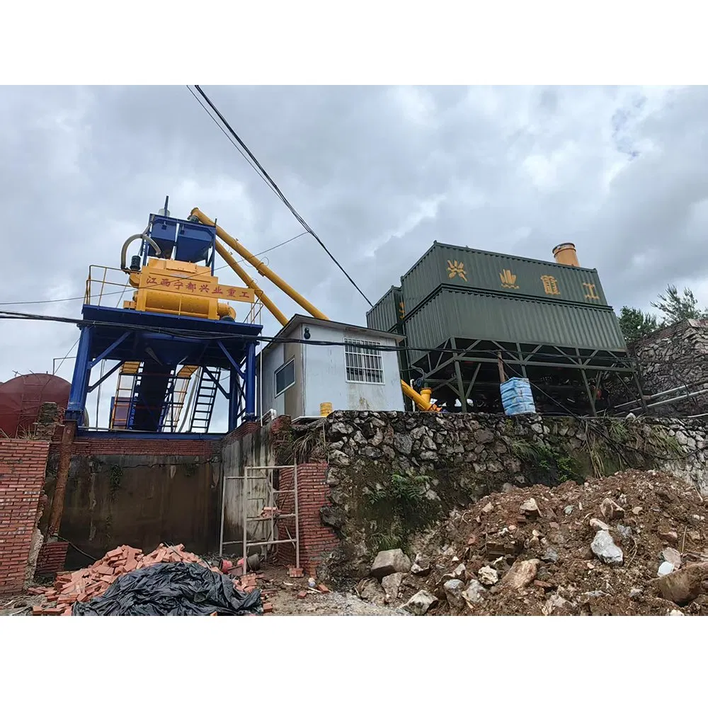 Large Capacity 2000 Mixer Machine 120m3/H Concrete Batching Plant