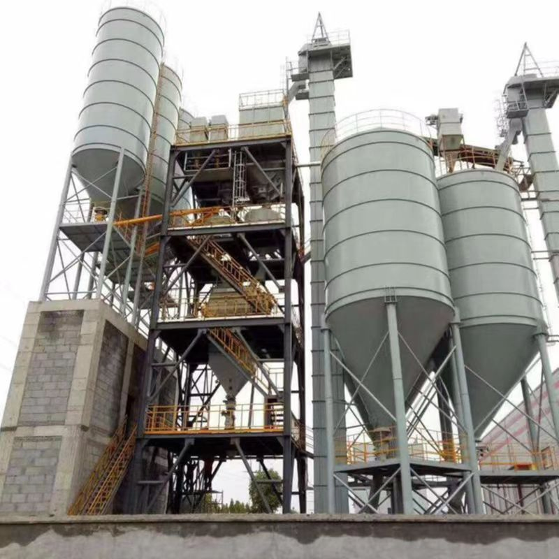 Factory Price 10-100ton/H Precast Dry Portable Ready Mobile Mini Mix Cement Batching Plant for Building Material