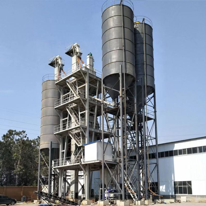 Factory Price 10-100ton/H Precast Dry Portable Ready Mobile Mini Mix Cement Batching Plant for Building Material