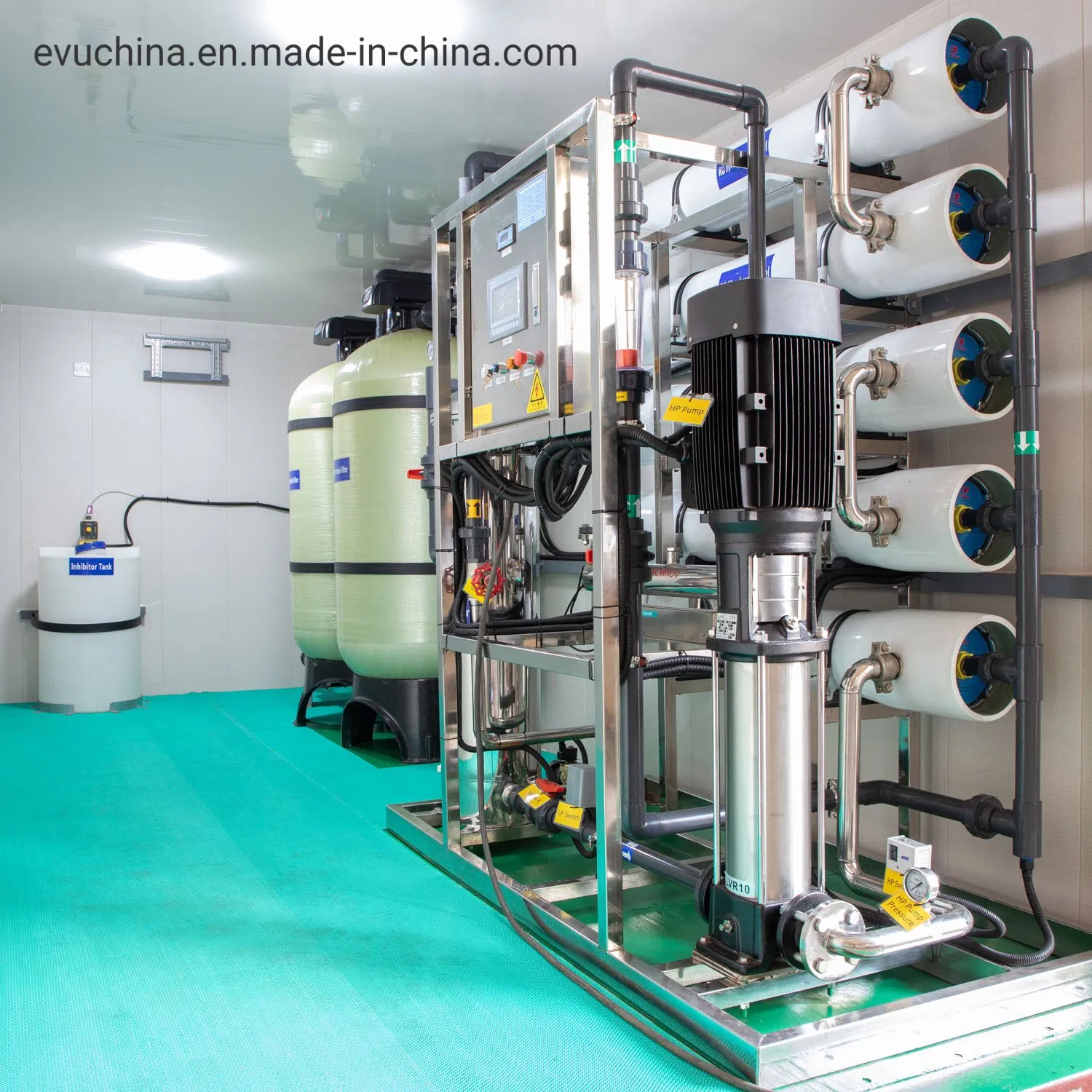 Integrated Seawater Reverse Osmosis Desalination Plant for Water Purification