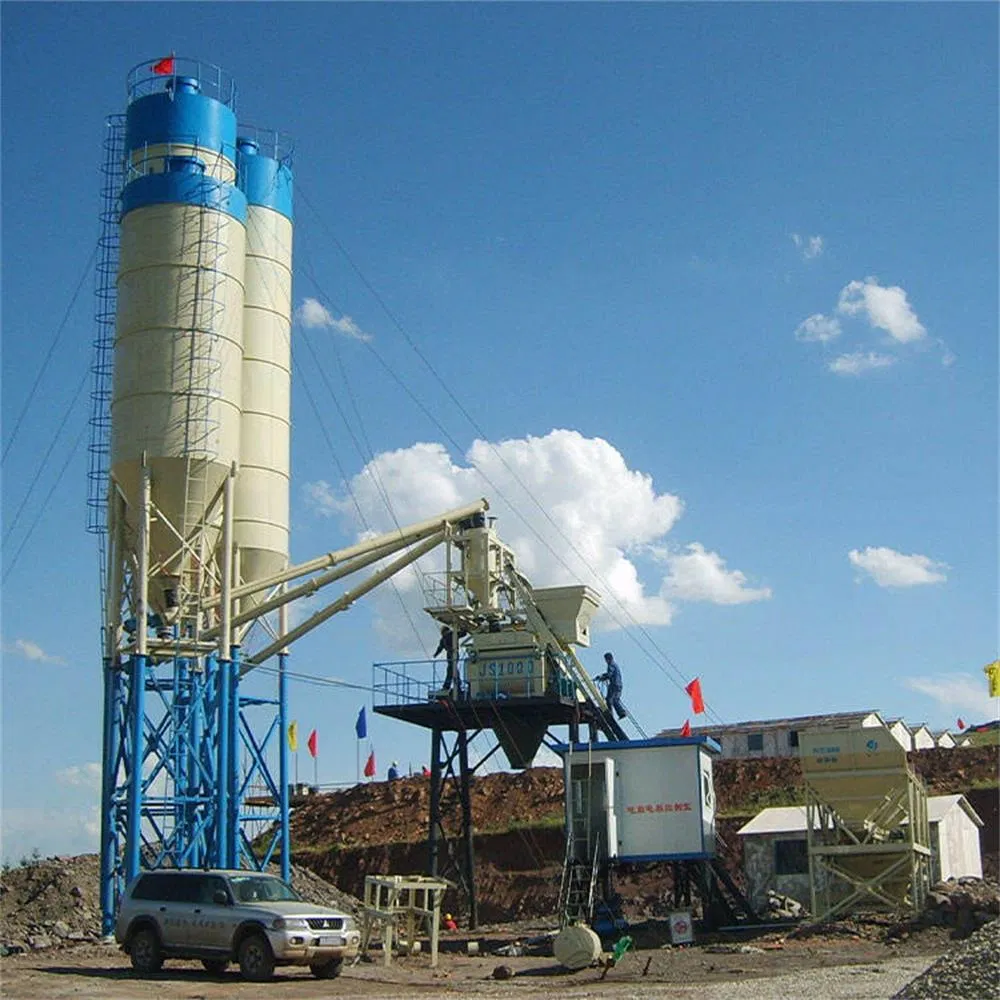 Yhzs90 Mobile Concrete Mixing Plant Has a Reasonable Price High Production Efficiency and Strong Continuous Operation Capacity