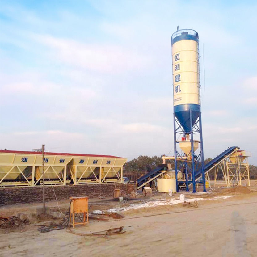 Factory Price CE ISO Automatic Fast Move Concrete Batching Plant Stabilizer Continuous Mobile Stabilized Soil Mixing Station
