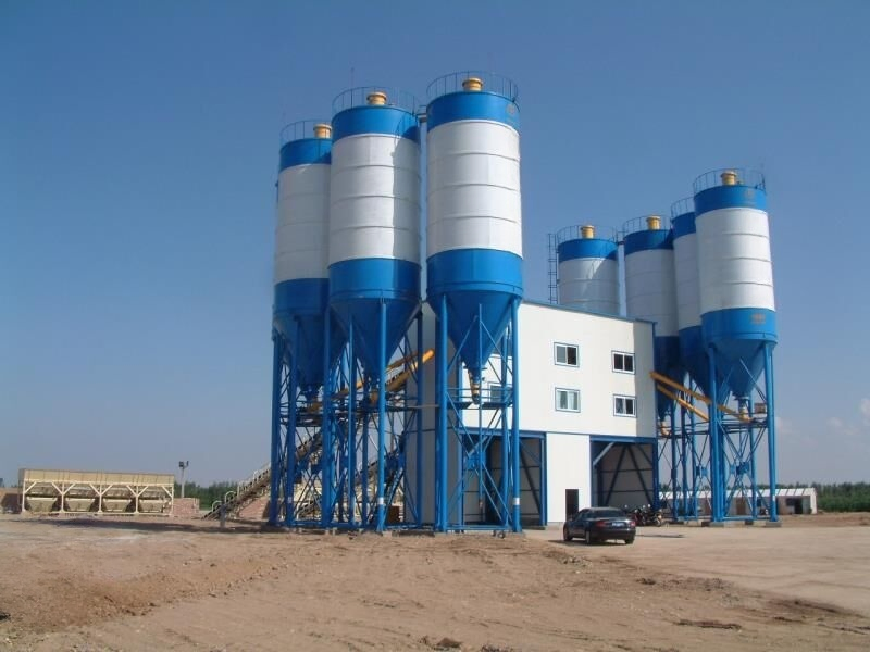 Roads and Bridges, Ports, Tunnels, Dams and Buildings Ready Mix Concrete Rmc Concrete Batching Plant