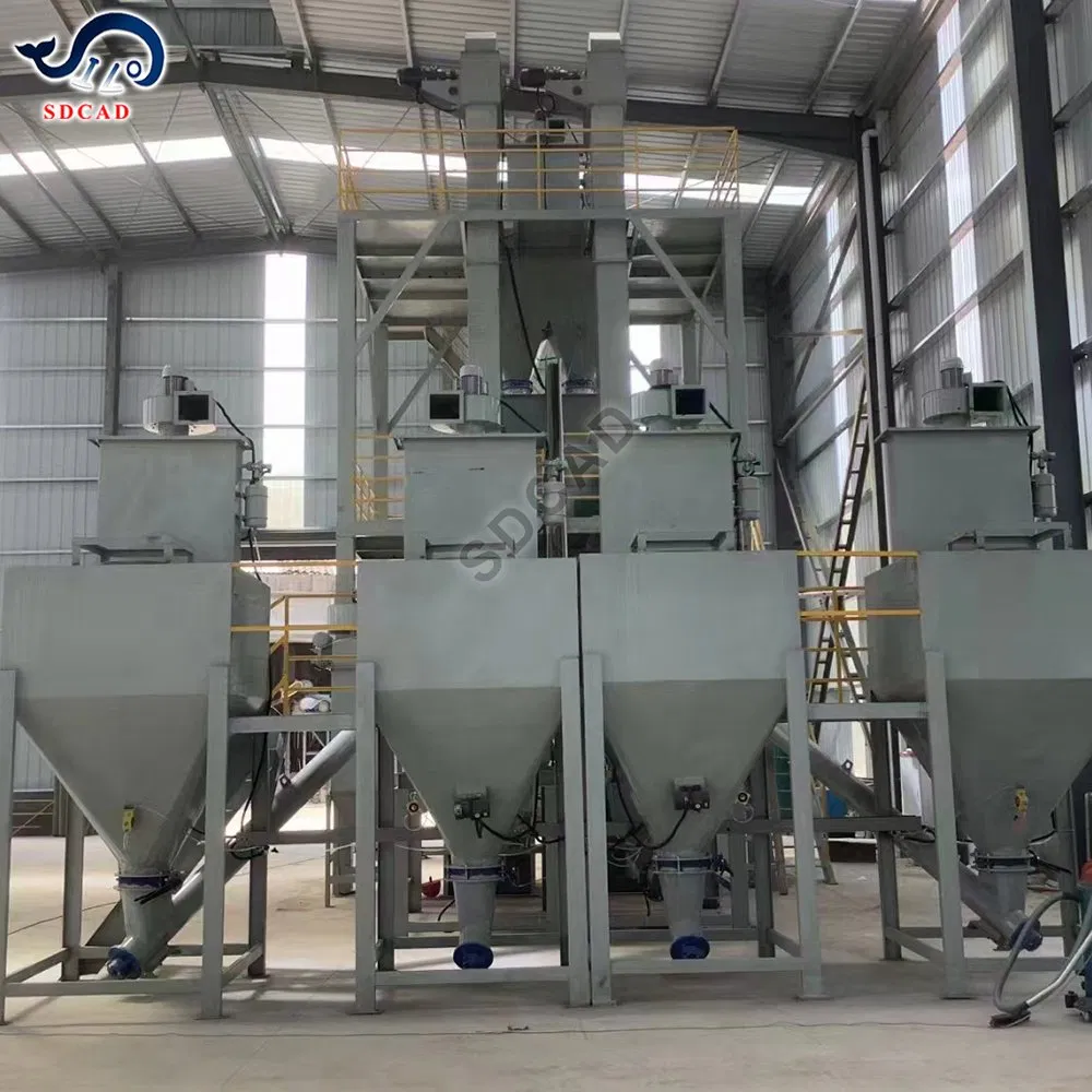 Dry Mix Plant Cement/Sand Batching System Capacity &amp; Automated Control for Construction