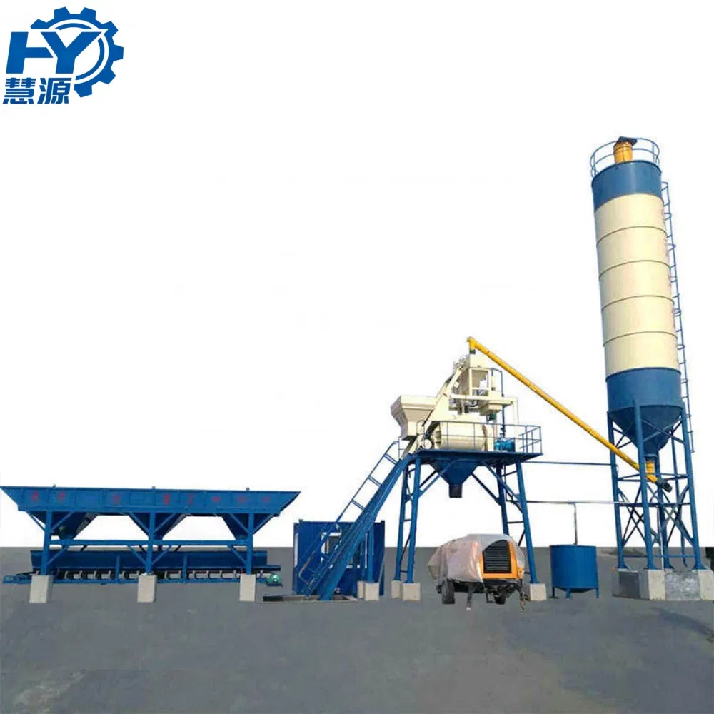 Hzs25 Small Scale Efficient Automatic Concrete Batching Plant