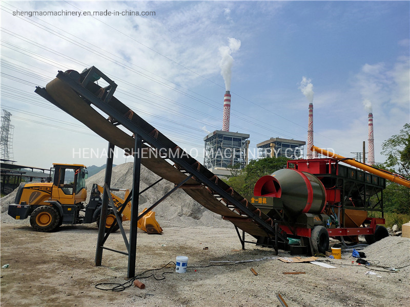 Ready Mix Concrete Plant for Sale Mini Mobile Ready Mix Planetary Mixer Concrete Batching Concrete Plant