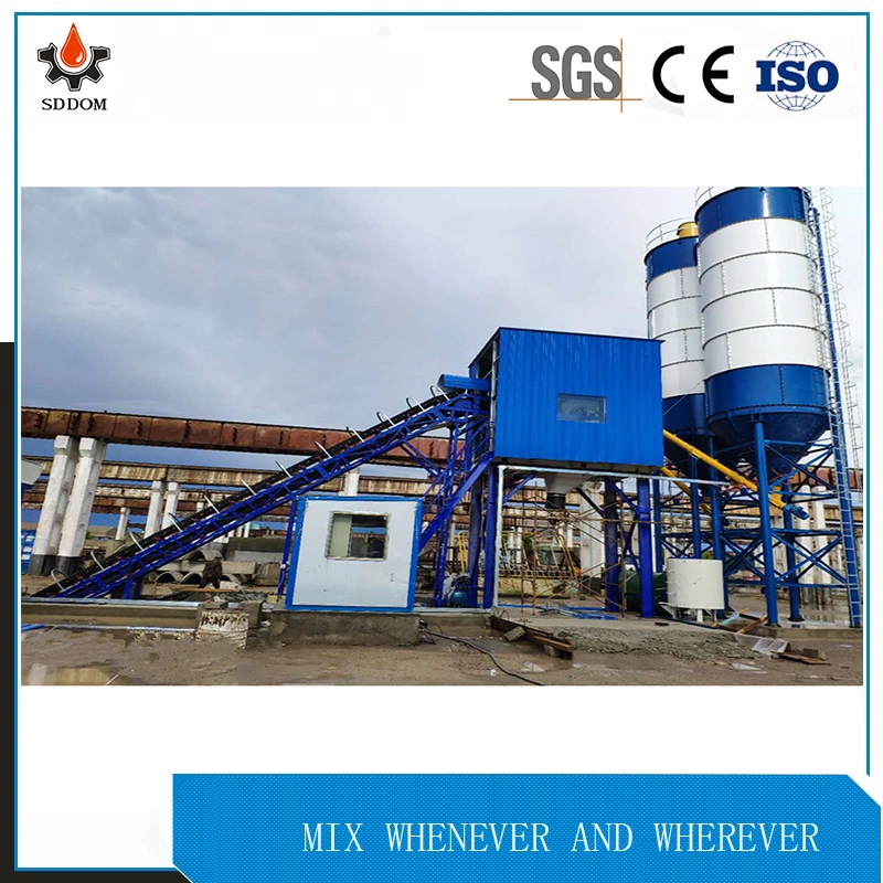 China Factory Price 35m3/H Twin Shaft Concrete Mixer Batching Plant for Sale