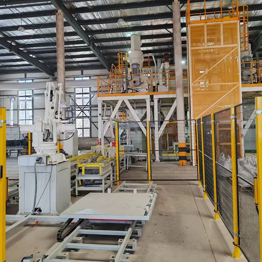 Skid-Mounted Dust-Free Dry Mix Mortar Turnkey Plant Production Line