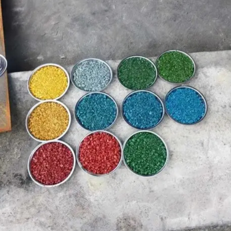 Semi-Solid at Room Temperature Solid Chengshuo Paving Material Colored Asphalt