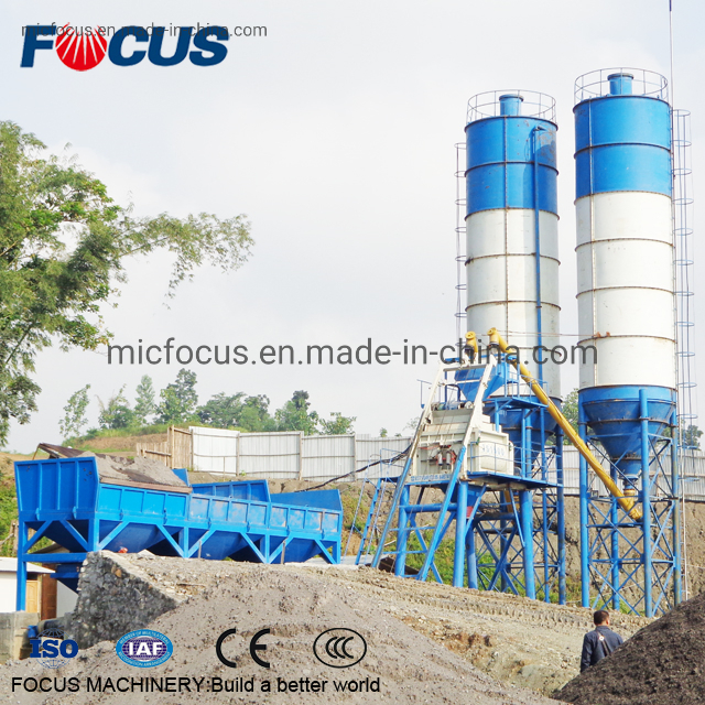 Hzs25 25m3/H Small Concrete Batching Plant for Sale