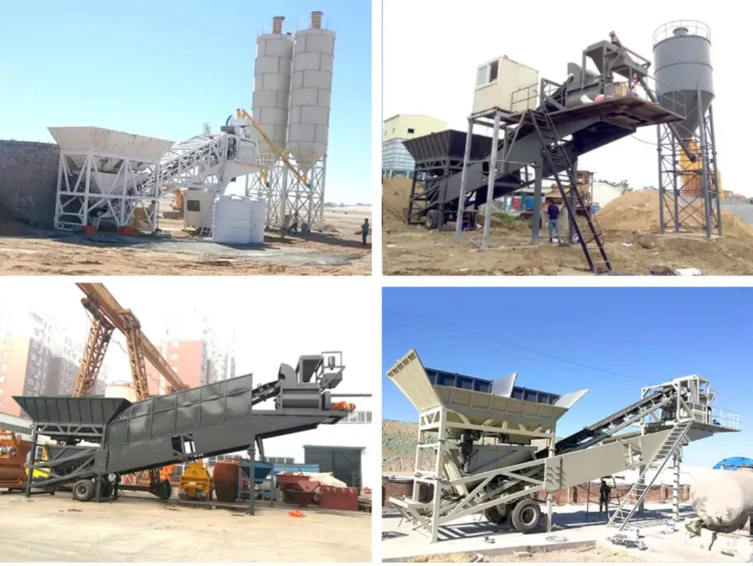 Mobile Concrete Batching Plant 7