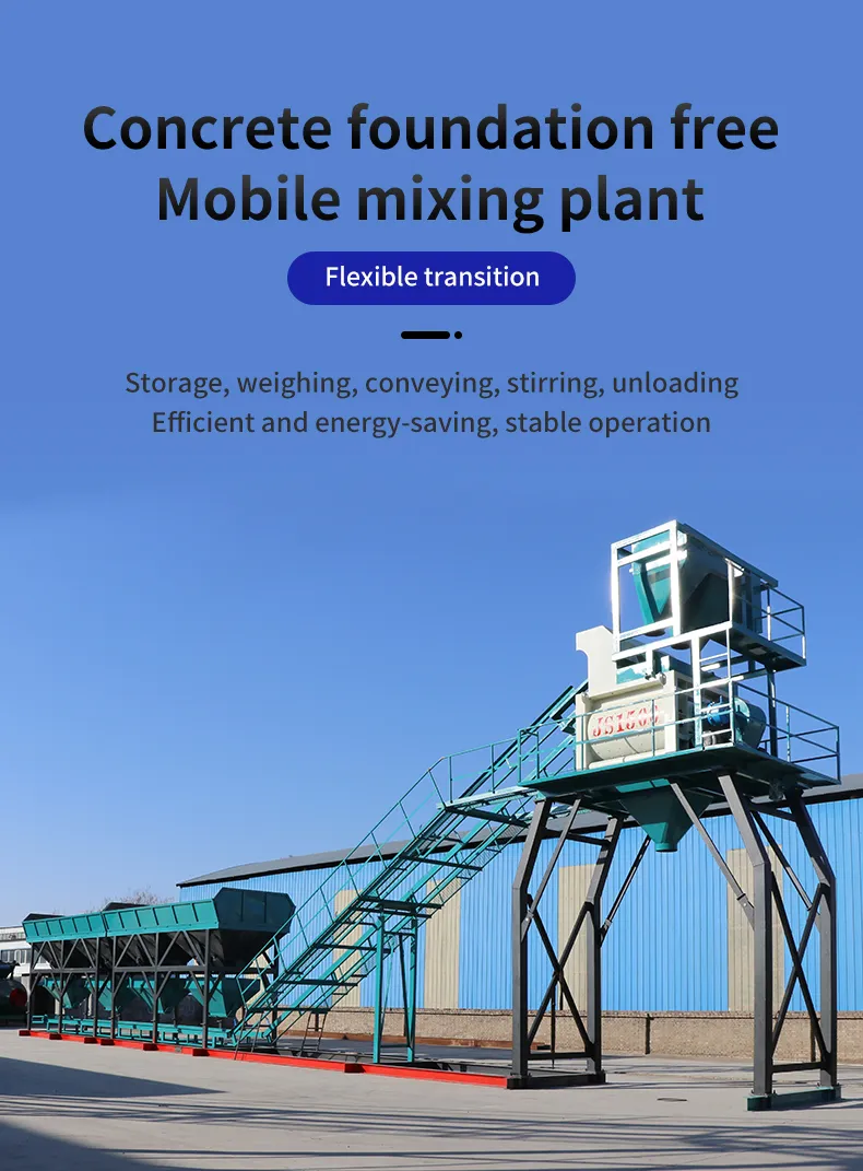 Concrete Mixing Plant View 1