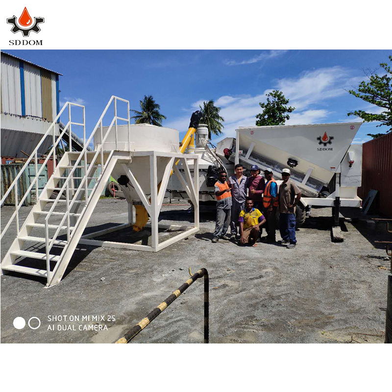 Manufacturer Price 25m3 Mini Wet Mix Compact Small Portable Concrete Batching Plant (MC1200A)