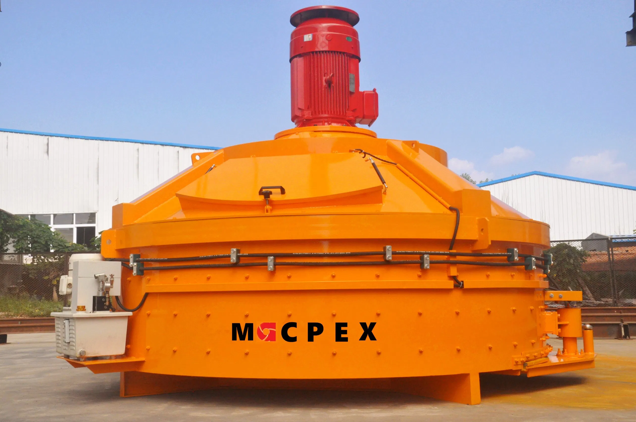 Precast Concrete Batching Plant with Planetary Mpc 1250 Mixer