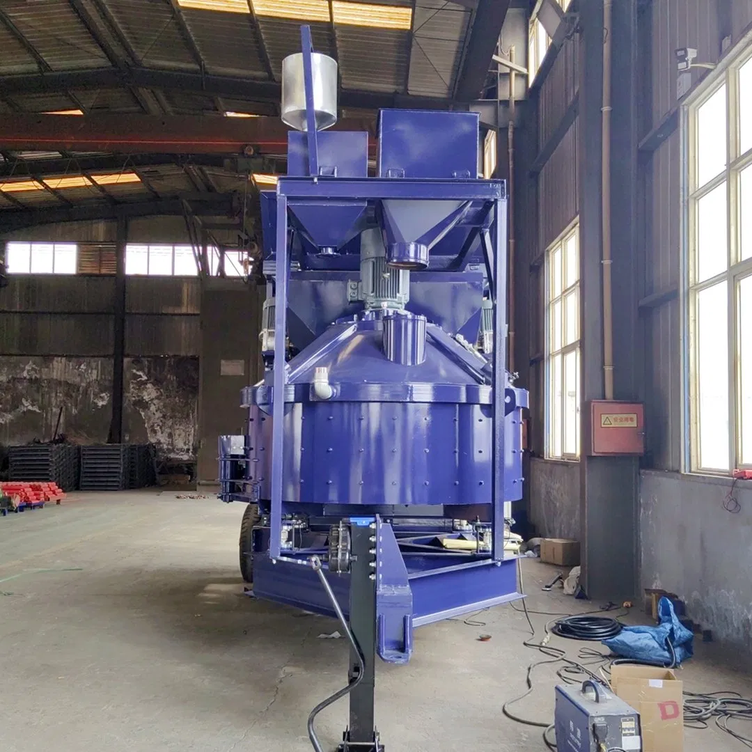 Yhzs25c/35/50 Mobile Compact Concrete Plant Concrete Mixer Wet Batching Plant for Building Work with Quik Install