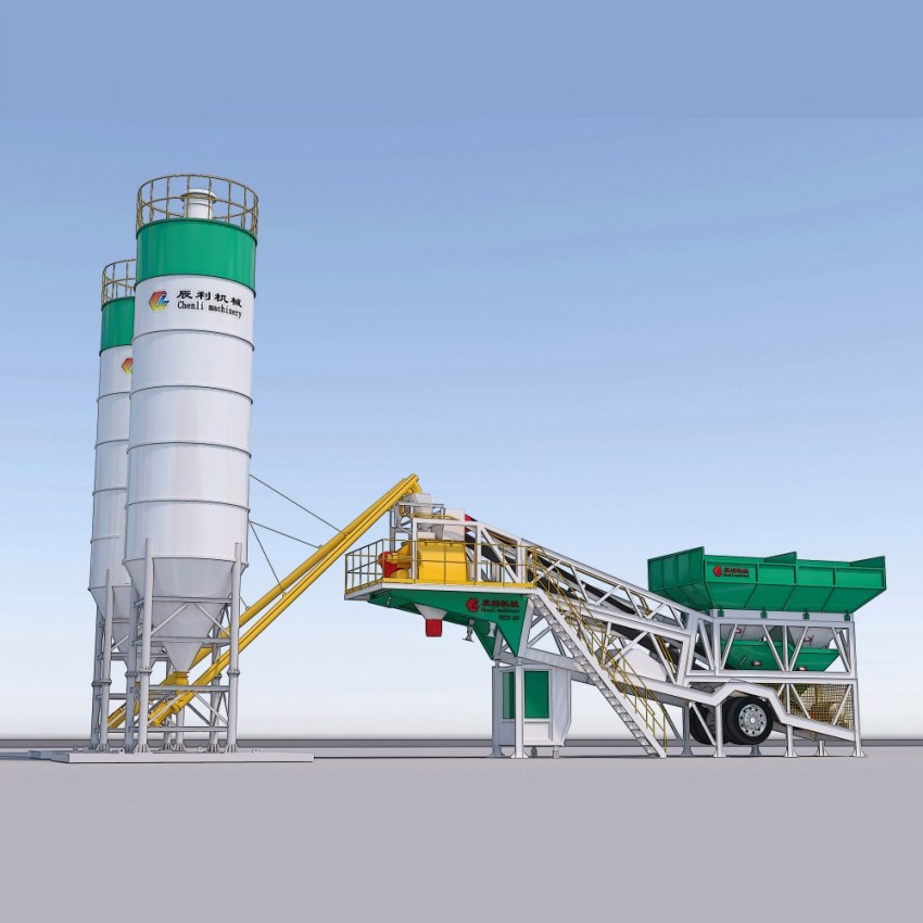 High Quality High Efficiency Ready Mix Concrete Batching Plant Price