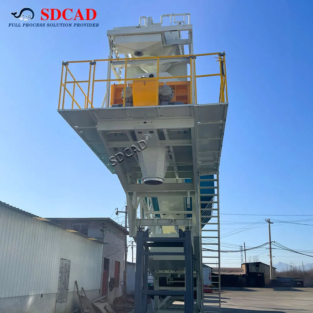 Jumbo Big Bag Bolted Cement Silo System with Integrated Mobile Concrete Plant