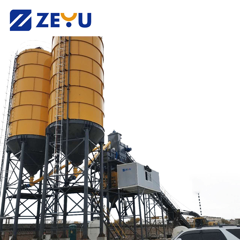 High Capacity Concrete Mixing Plant for Continuous Production