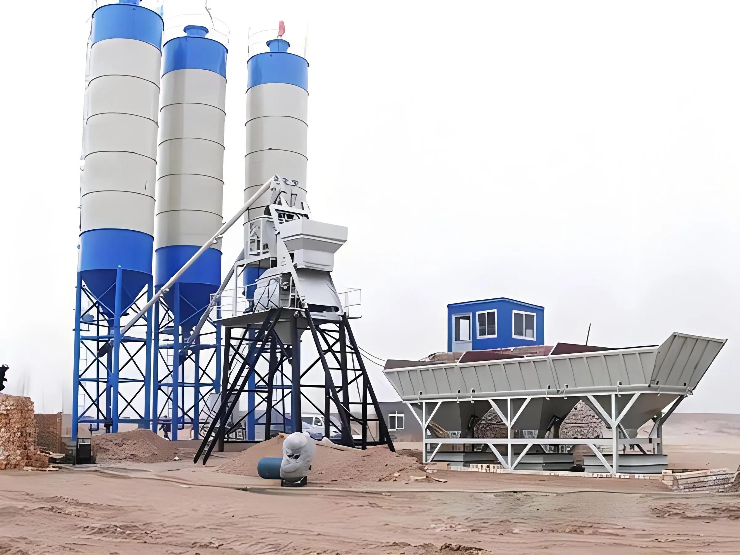 Eco-Friendly /Hzs 100 M3/H Your Trusted Partner for Concrete Mixing Plant Concrete Batching Plant