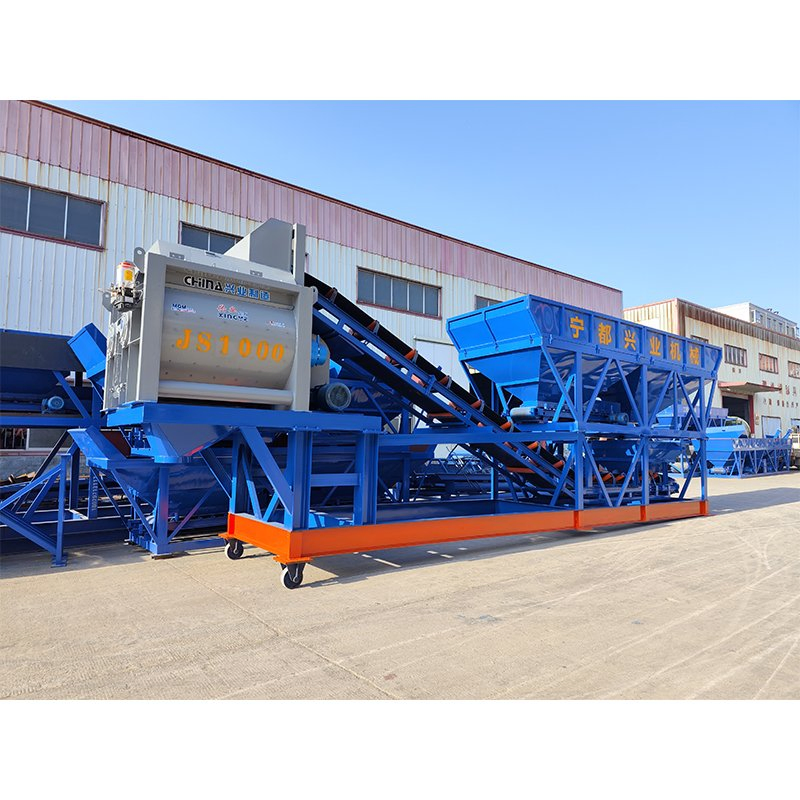 Compact 60m³ Concrete Batching Plant for Efficient Construction