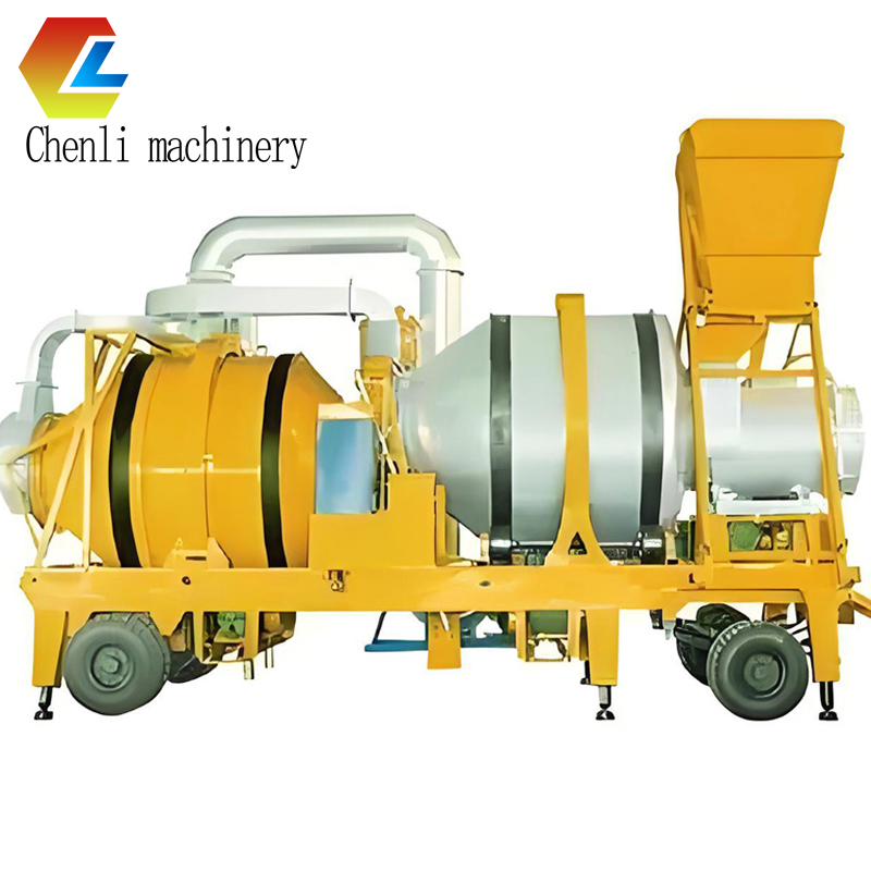 Eco-Friendly Mobile Small Bitumen Asphalt Concrete Mixer Batching Plant