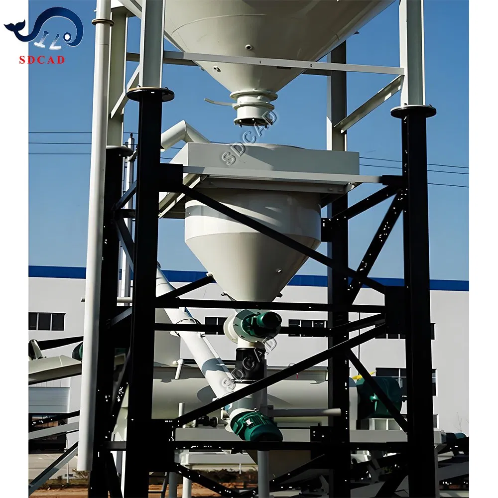 High Performance Ready Mix Mobile Concrete Batching Plant Price with Cement Silo