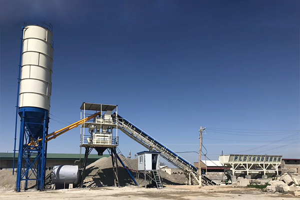 Construction Equipment Ready Mix Concrete Batching Mixing Plant for Sale