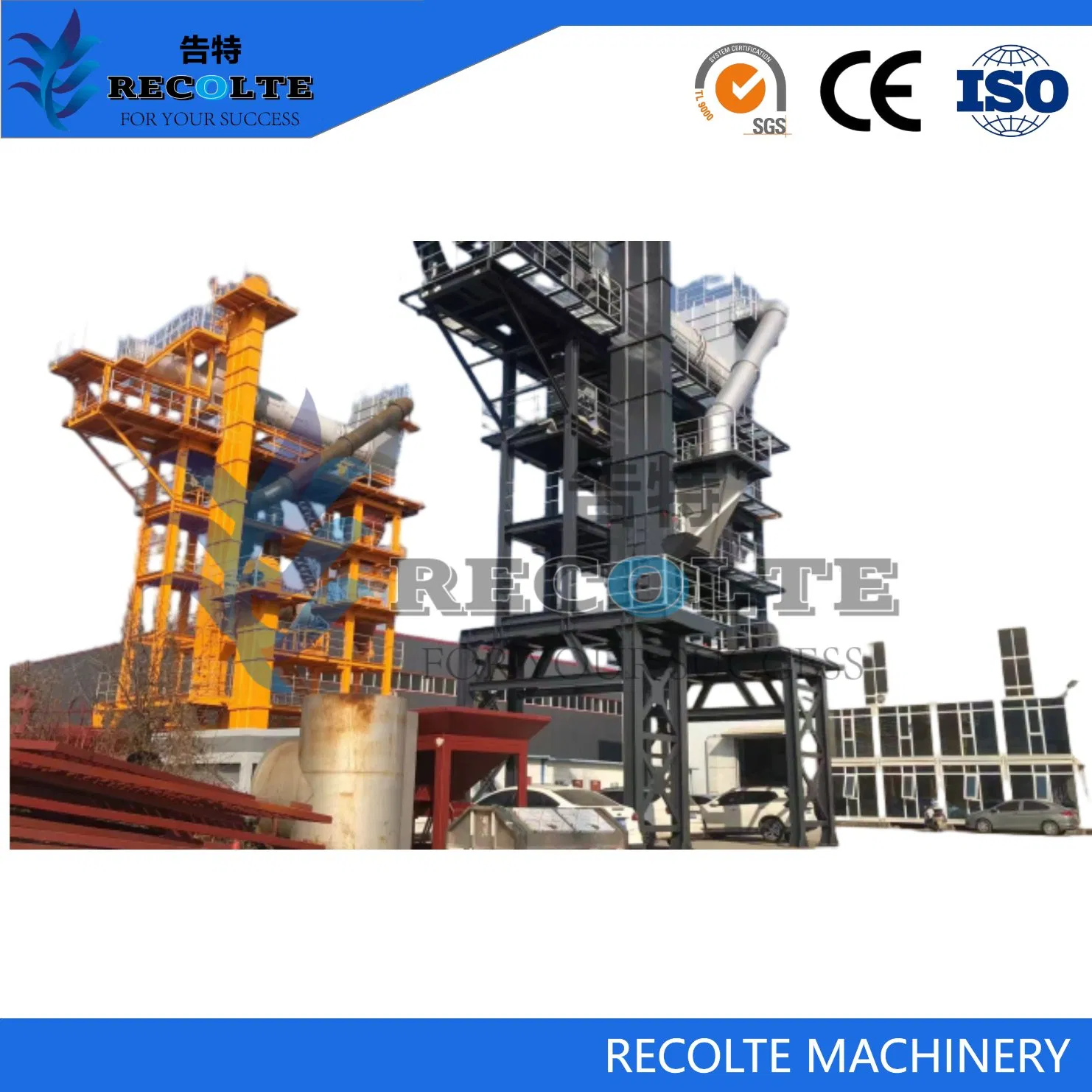 80t /Asphalt Mixing Plant / Asphalt Batching Plant/Eco-Friendly Burner for Reduced Emissions
