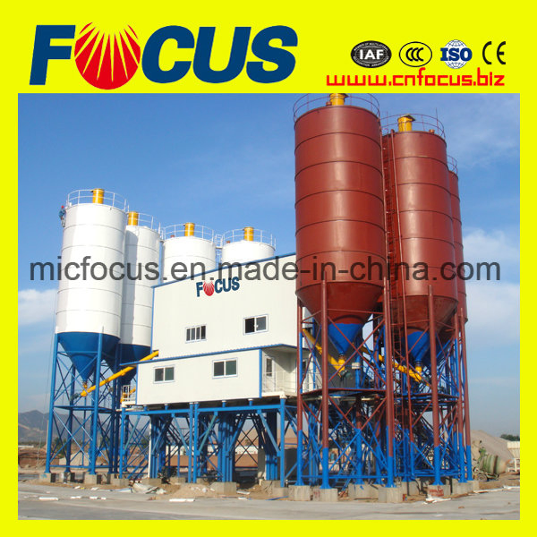 Twin Shaft Mixer Concrete Batching Plant 240m3/H