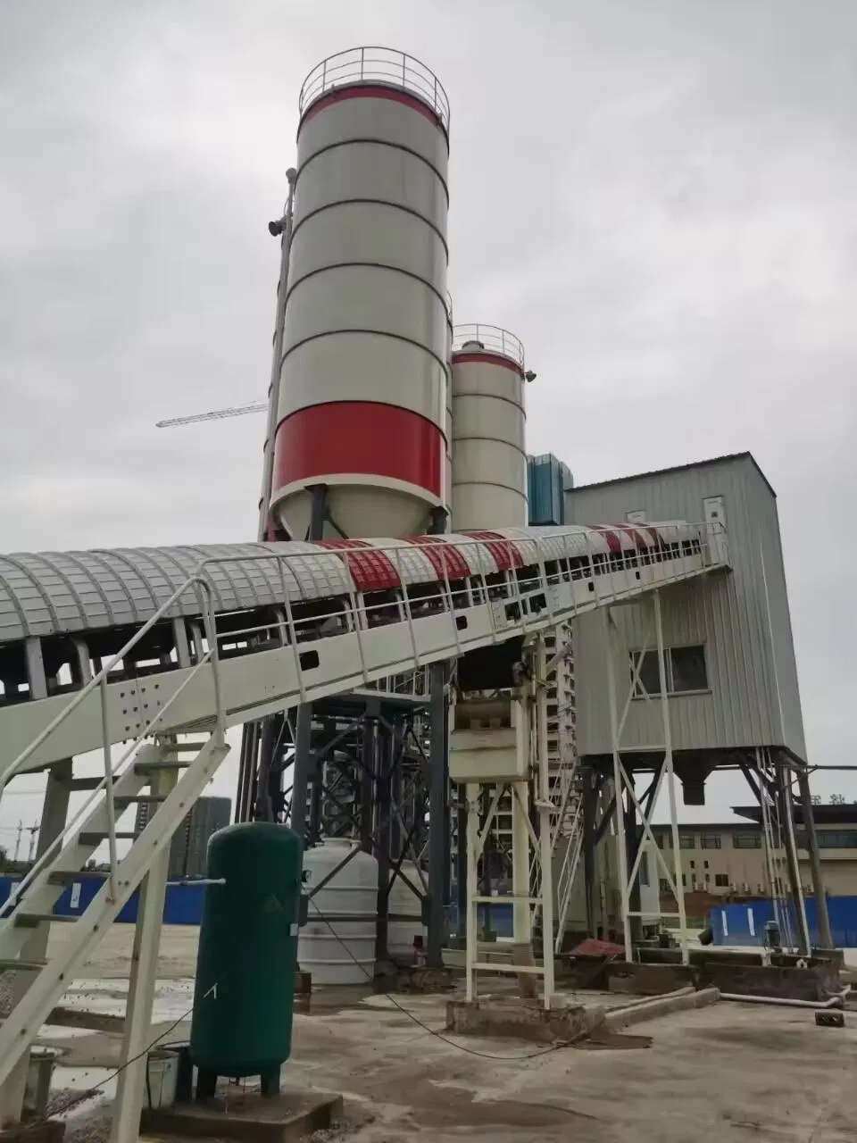 Concrete Plant Vertical View