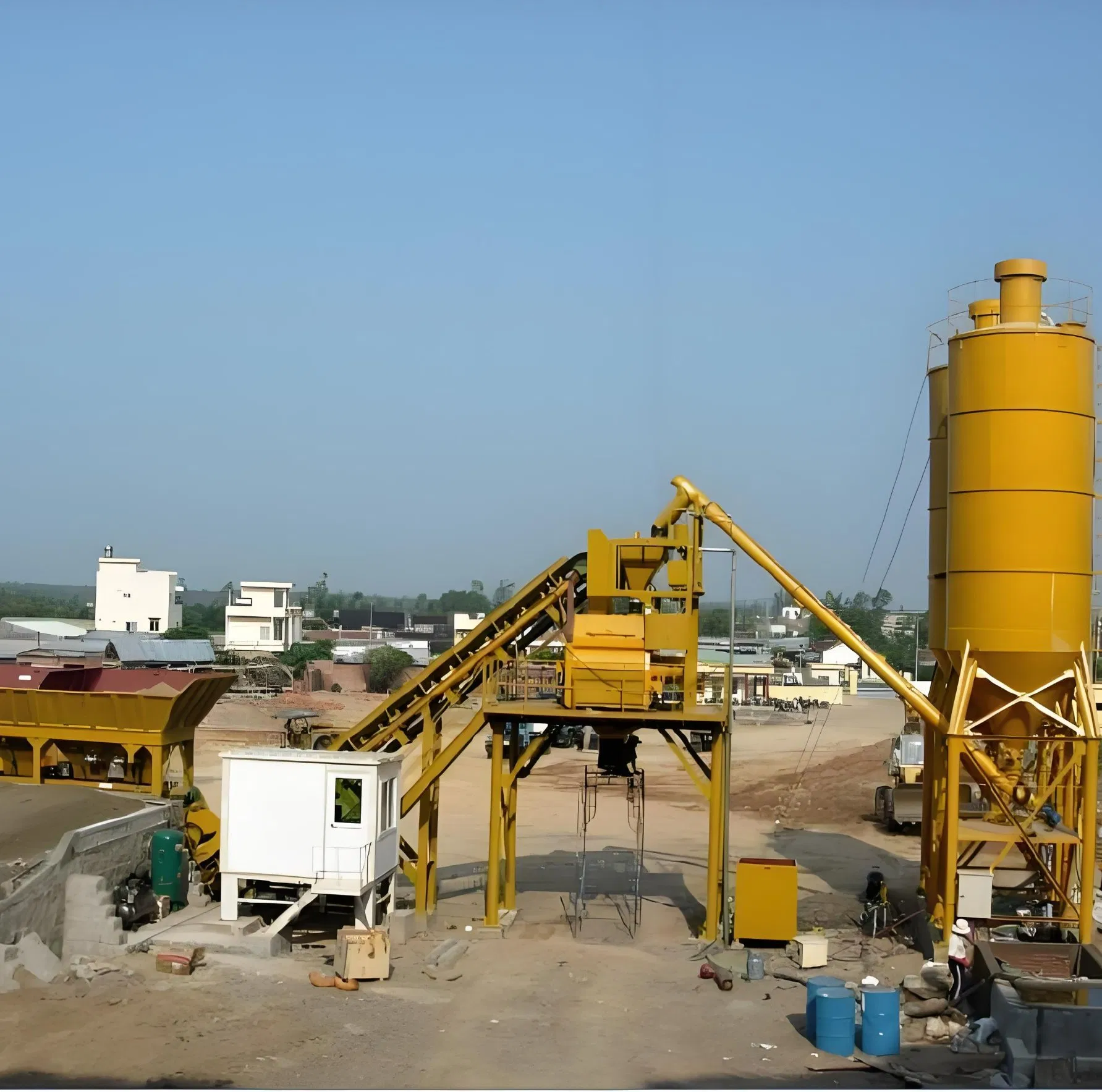 High-Capacity/Hzs 100 M3/H Unlock Efficiency with Our Range of Concrete Mixing Plant Concrete Batching Plant