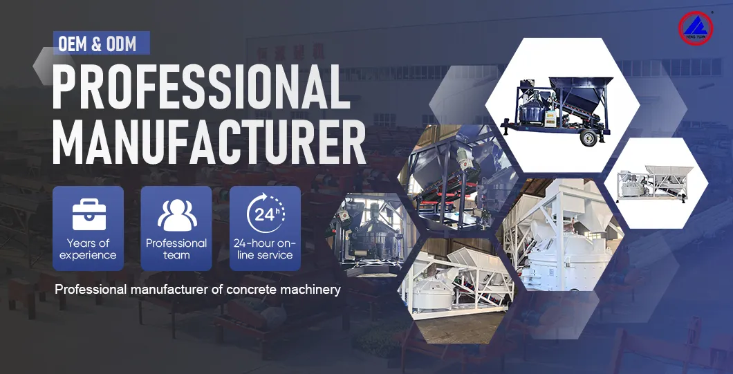 Concrete Batching Plant Banner