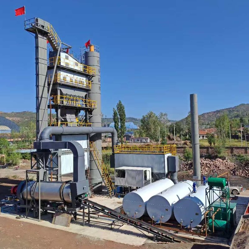 Small Portable Hot Mix Asphalt Plant Mobile Mixing Plant for Road Construction/Concrete Mixer/Cement Mixer/Construction Equipment/Concrete/Construction Machine