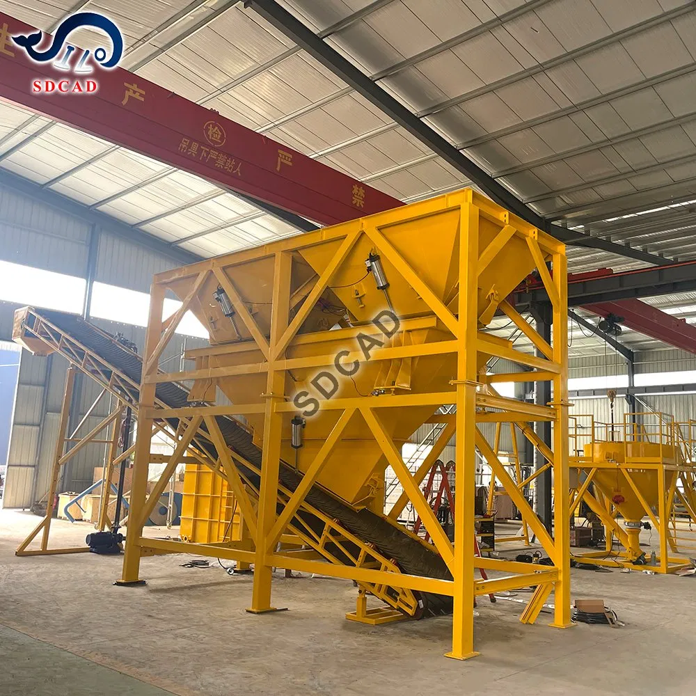 Compact Mobile Batching Solution for Quick Site Installation Needs Dry Concrete Batching Plant