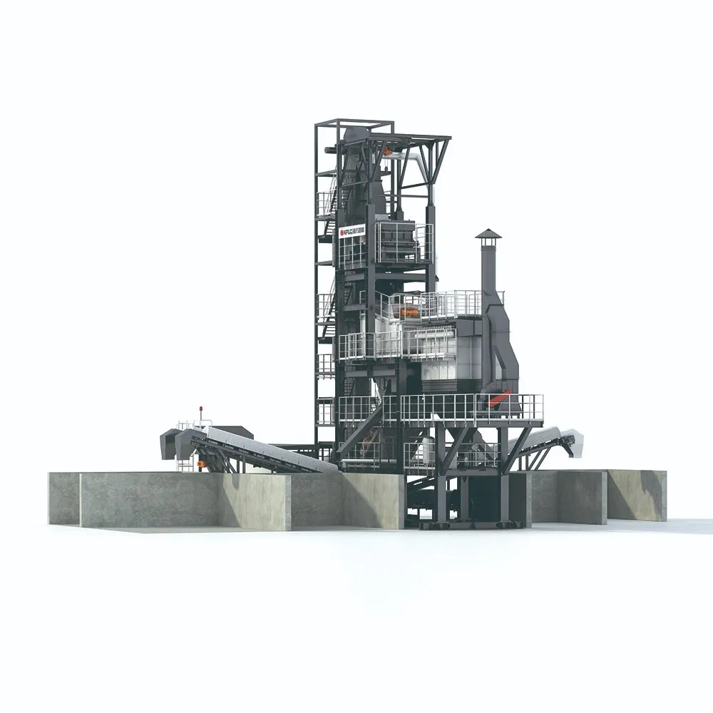 Eco-Friendly Asphalt Batching Plant with Advanced Energy Saving Technology