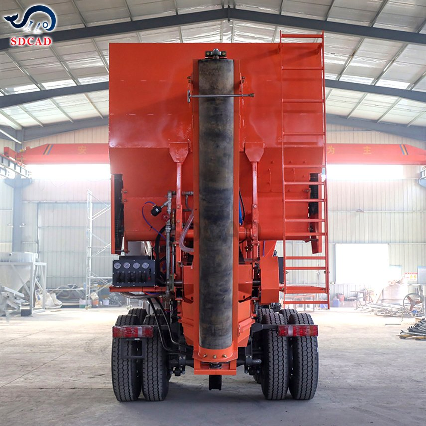 Truck Based Volumetric Concrete Mixing Plant for Continuous on Site Supply
