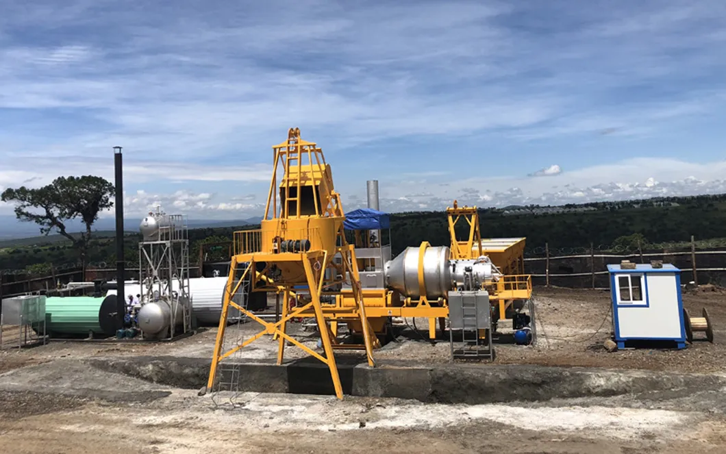 Eco-Friendly Mobile Small Bitumen Asphalt Concrete Mixer Batching Plant