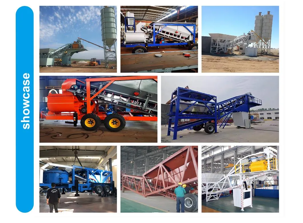 Mobile Concrete Batching Plant