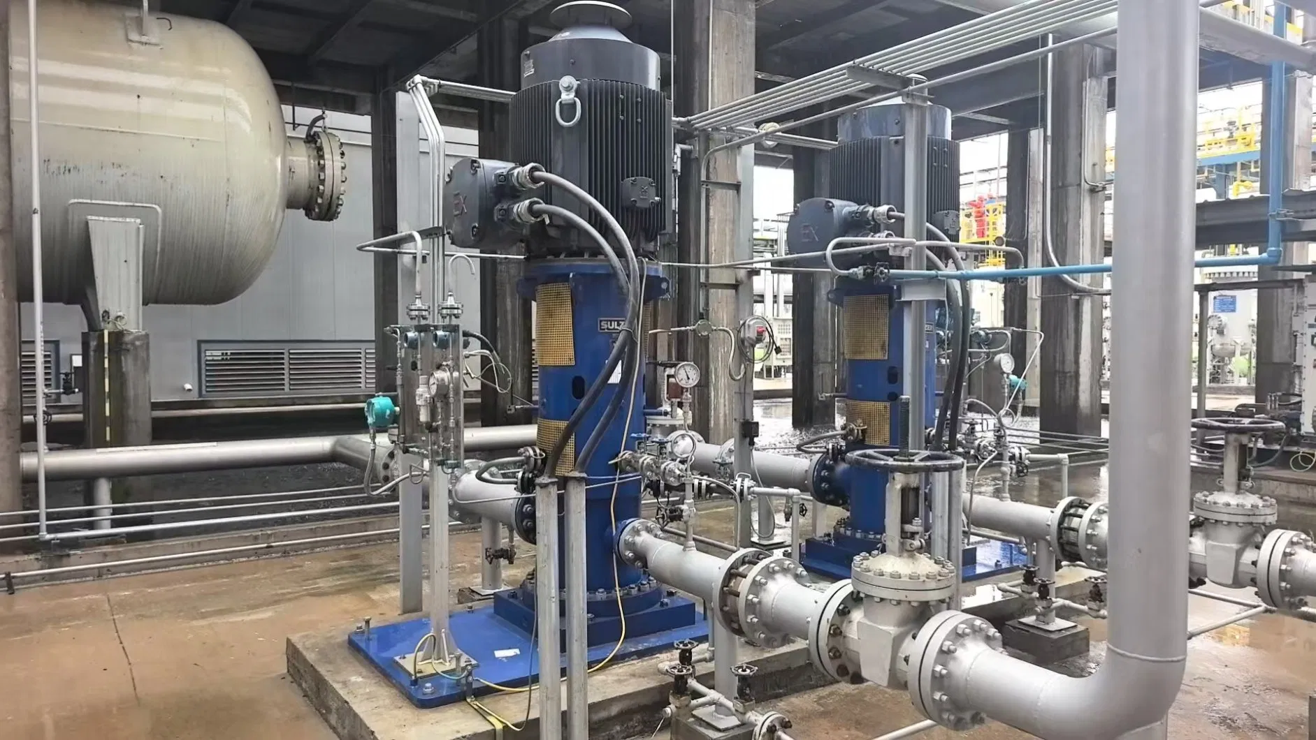 LNG Pressure Tank Liquefied Natural Gas System Plant Design Capacity