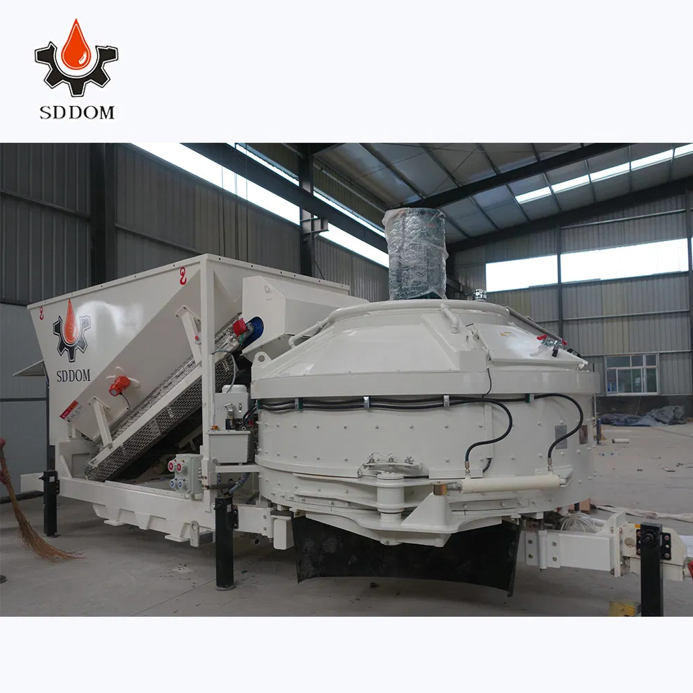 Shandong Lowest Price Modular Type Planetary Mixer Concrete Batching Plant