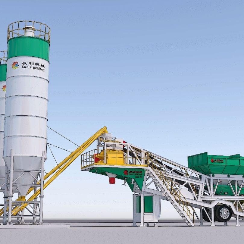 Rmc Concrete Mixing Plant in Nepal Portable Concrete Batching Plant Ready Mix