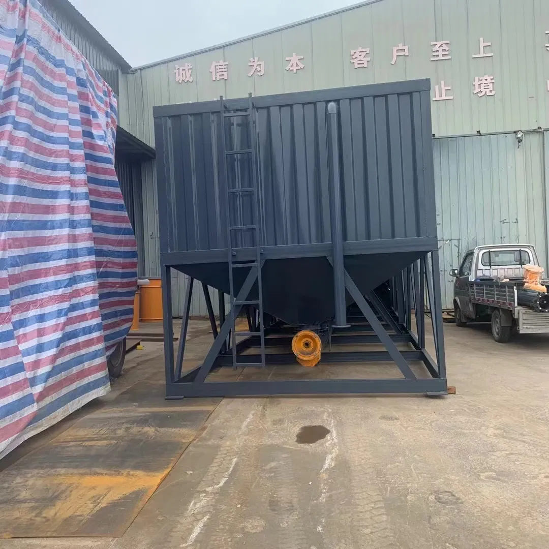 Free-Foundation Portable Concrete Mixer Machine Forced 50 M3/H Concrete Mixing Plant in China